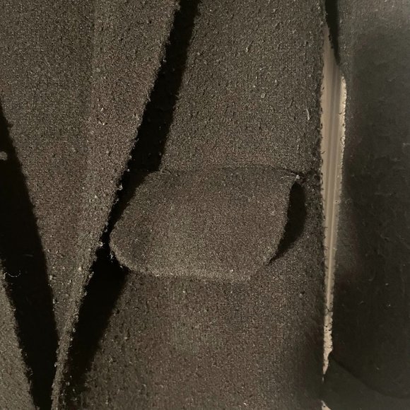 LYLA + LUXE FITTED KNIT COAT (Small, Black) - Picture 4 of 8